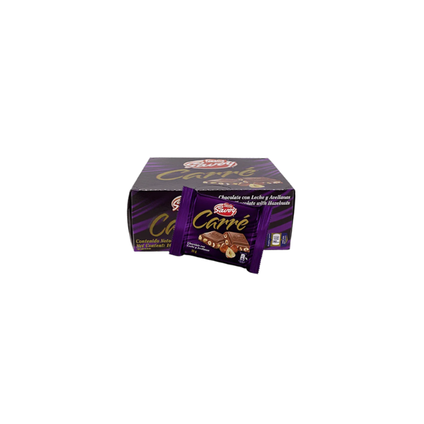 Chocolate Carre Nestle Savoy Caja *16 Und