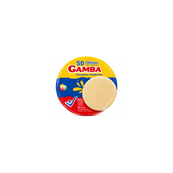 Obleas Gamba *300 Gr