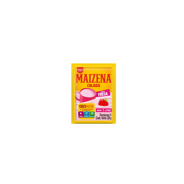 Colada Maizena Fresa *28 Gr